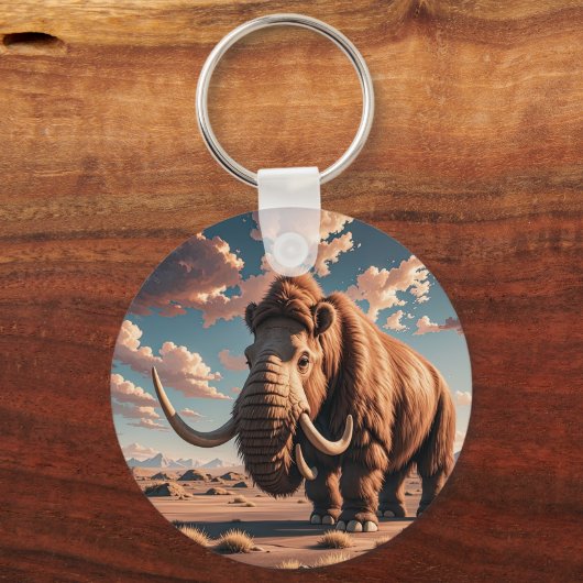 Wooly Mammoth Schlüsselanhänger (Rückseite)