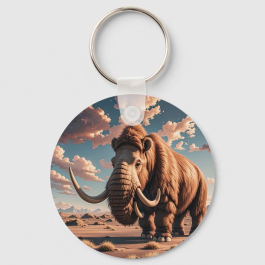 Wooly Mammoth Schlüsselanhänger (Rückseite)