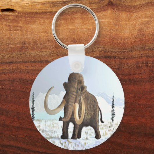 Wooly Mammoth Schlüsselanhänger (Vorderseite)