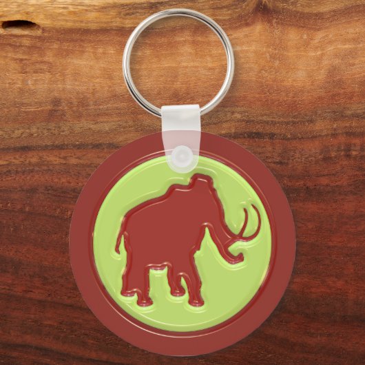 Wooly Mammoth Schlüsselanhänger (Vorderseite)