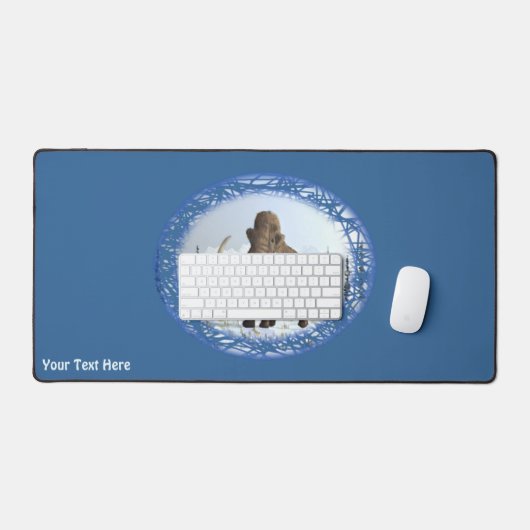 Wooly Mammoth Schreibtischunterlage (Tastatur & Maus)