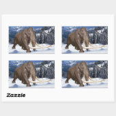 Wooly Mammoth Sticker (Blatt)
