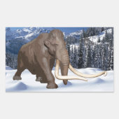 Wooly Mammoth Sticker (Vorderseite)