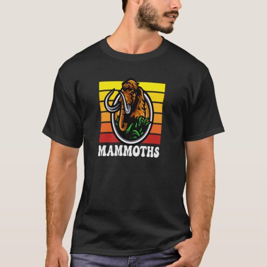 Wooly Mammoth Sunset T-Shirt (Vorderseite)