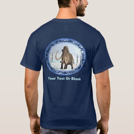 Wooly Mammoth T-Shirt (Rückseite)
