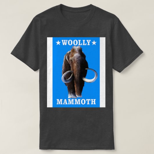 Wooly Mammoth T-Shirt (Design vorne)