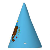 Wooly Mammut in einem Party-Hut Partyhütchen (Rechts)