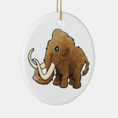 Wooly Mammut Keramikornament (Rechts)