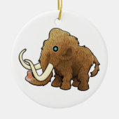 Wooly Mammut Keramikornament (Vorne)