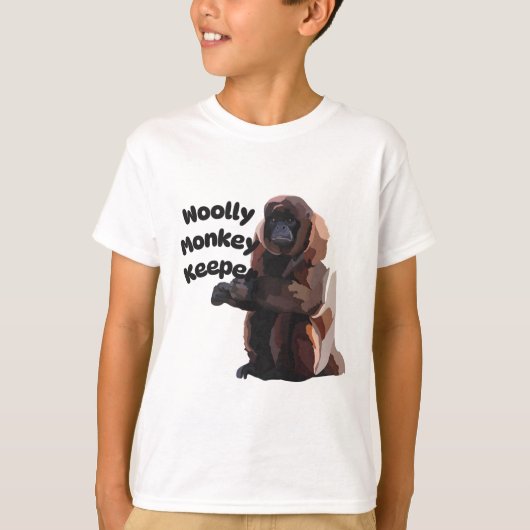 Wooly Monkey Keeper T-Shirt (Vorderseite)