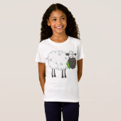 Wooly Sheep Girls T - Shirt (Vorne ganz)