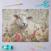 Wooly Sheep Seidenpapier (Basteln)