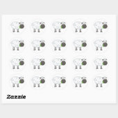Wooly Sheep Stickers (Blatt)