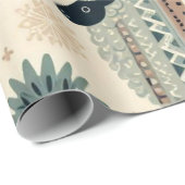 Wooly Winter Wonderland Geschenkpapier (Rolleneckpunkt)