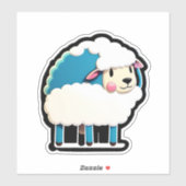 Wooly Wonders Sheep Sticker Set (Blatt)