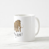 "Wooly World" Wooly Mammoth Kaffeetasse (VorderseiteRechts)