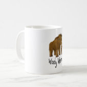 "Wooly World" Wooly Mammoth Kaffeetasse (Vorderseite Links)