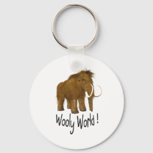 "Wooly World" Wooly Mammoth Schlüsselanhänger