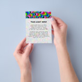 Woooo Mandelbrot Fraktal Flyer (Gruppe)