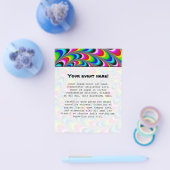 Woooo Mandelbrot Fraktal Flyer (Einzeln)