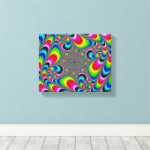 Woooo Mandelbrot Fraktal Leinwanddruck (Insitu (Holzboden))