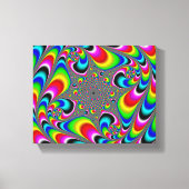 Woooo Mandelbrot Fraktal Leinwanddruck (Vorderseite)