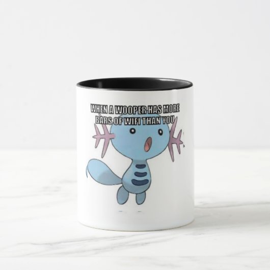Wooper Meme Tasse (Zentrum)
