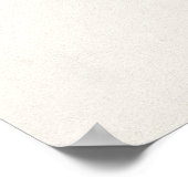 Wooper-Schwan-Illustration. Poster (Ecke)