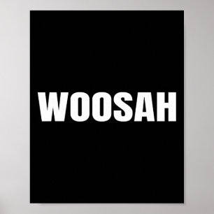 Woosah Calm Yoga Ausatmer-Shirt _1 Poster
