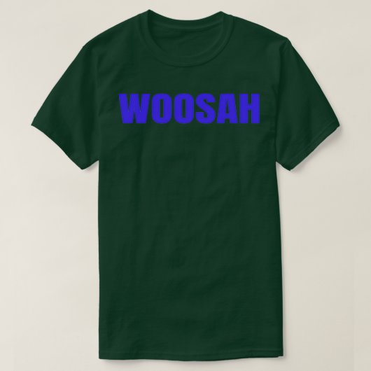 Woosah Calm Zen Yoga Exhale Gear T-Shirt (Design vorne)