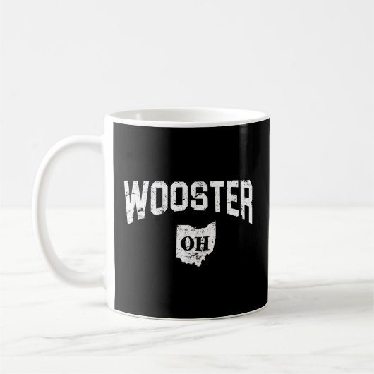 Wooster Ohio Kaffeetasse (Links)