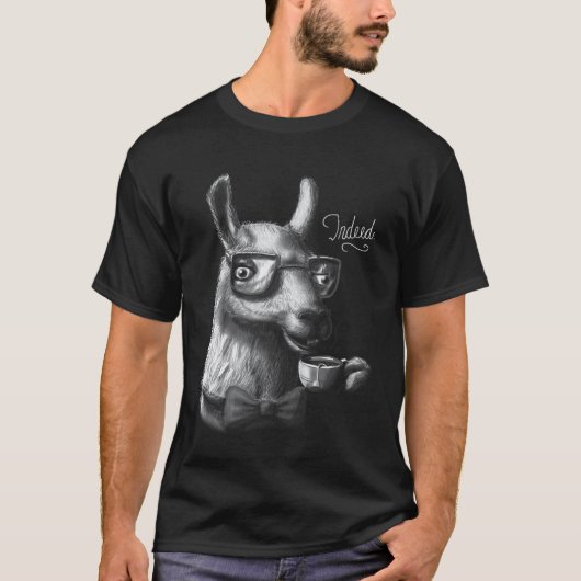 Woot Das Fancy Lama T-Shirt (Vorderseite)