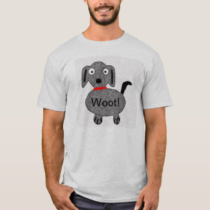 Woot! Das T-Shirt der Welpen-Männer