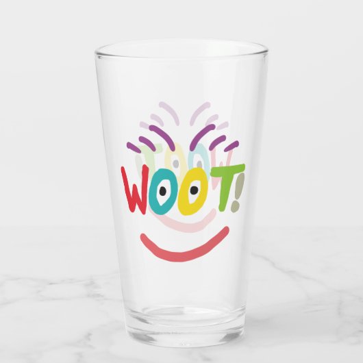 Woot! Glas (Rückseite)