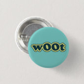 wOOt Lolcat sprechen Flair Pinback Knopf Button (Vorne & Hinten)