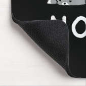 Woot Nope Cat Mousepad (Ecke)