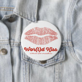 Wor(l)d Kiss Button (Beispiel)