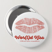 Wor(l)d Kiss Button (Vorne & Hinten)