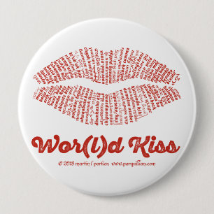 Wor(l)d Kiss Button
