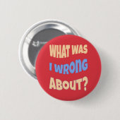 Woran lag ich falsch? Gesprächsbeginn Button (Vorne & Hinten)