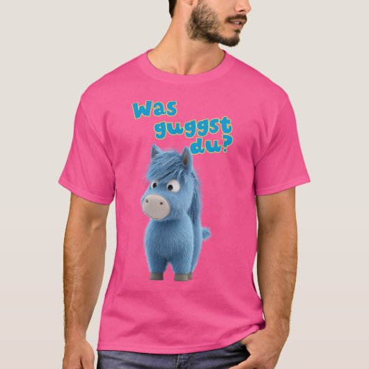 Worauf schaust du? T-Shirt (Vorderseite)