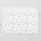 Worauf warten Foto Baby Birth Ankündigung (Rückseite)