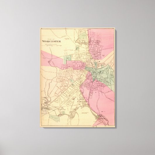 Worcester 2 leinwanddruck (Vorderseite)