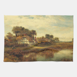 Worcester Cottages von Führer Benjamin Williams Geschirrtuch