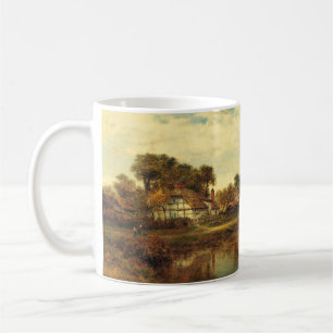 Worcester Cottages von Leader Benjamin Williams Kaffeetasse