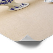 Worcester-Creme Poster (Ecke)
