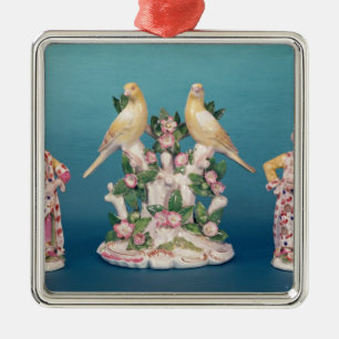 Worcester des Türken und seines Begleiters mit Silbernes Ornament