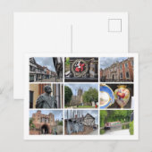 Worcester Feiertagspostkarte (Vorne/Hinten)