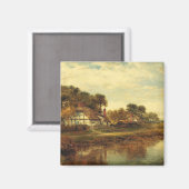 Worcester-Hütten von Leader Benjamin Williams Magnet (Vorderseite/Rückseite)