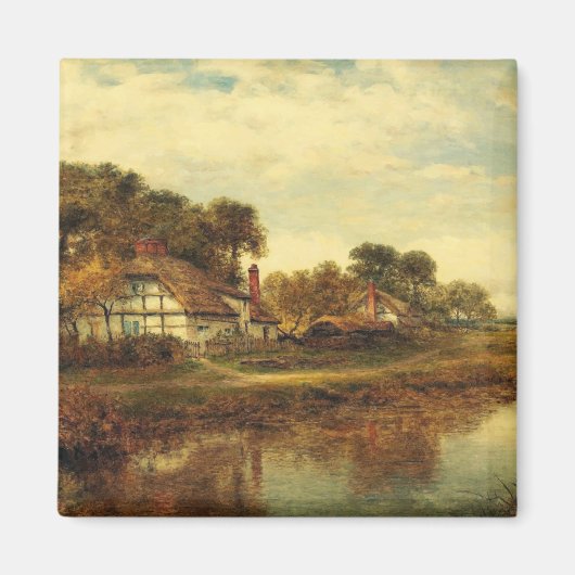 Worcester-Hütten von Leader Benjamin Williams Magnet (Vorne)